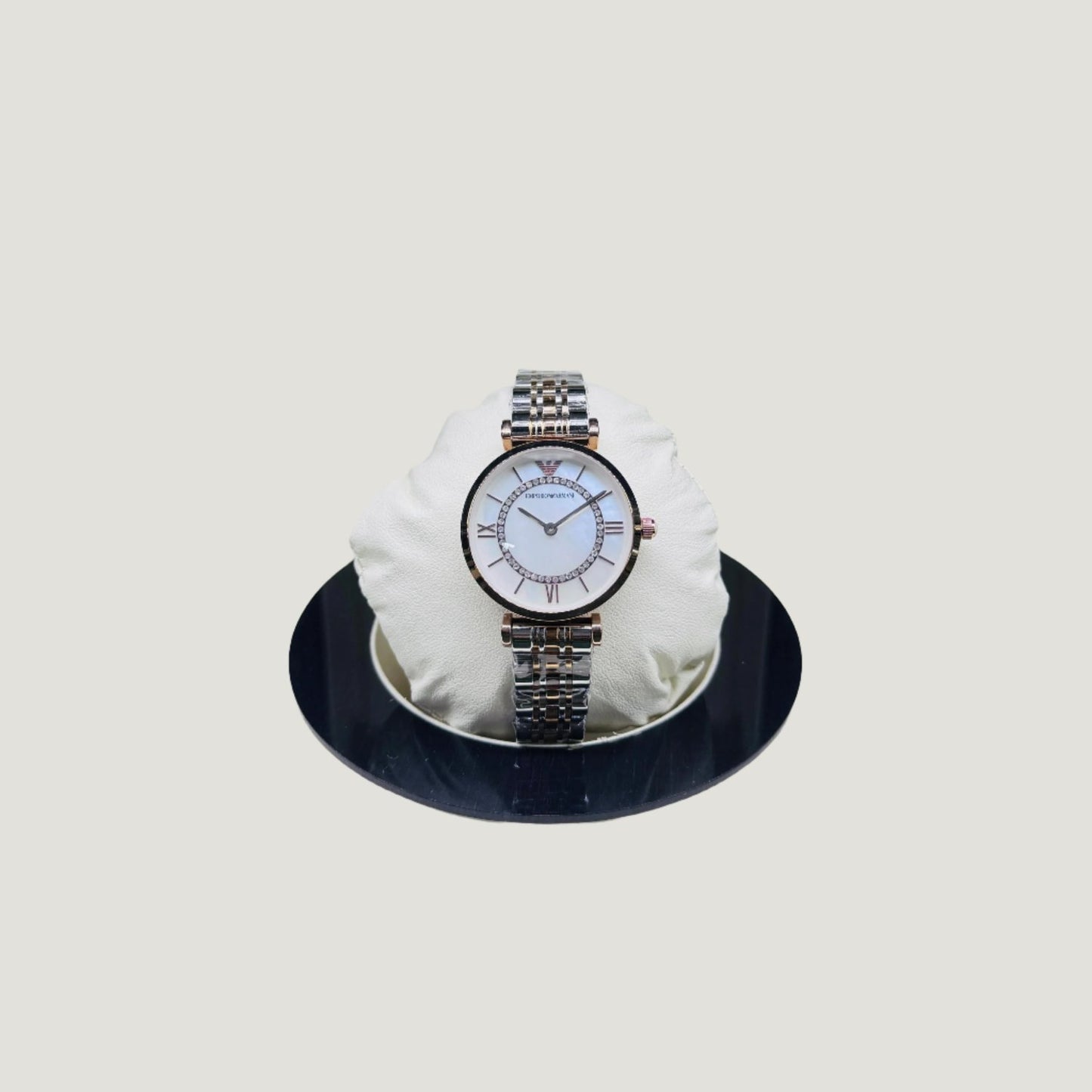 Women ARMANI Metalic Gold Color Watch - Biasworlds