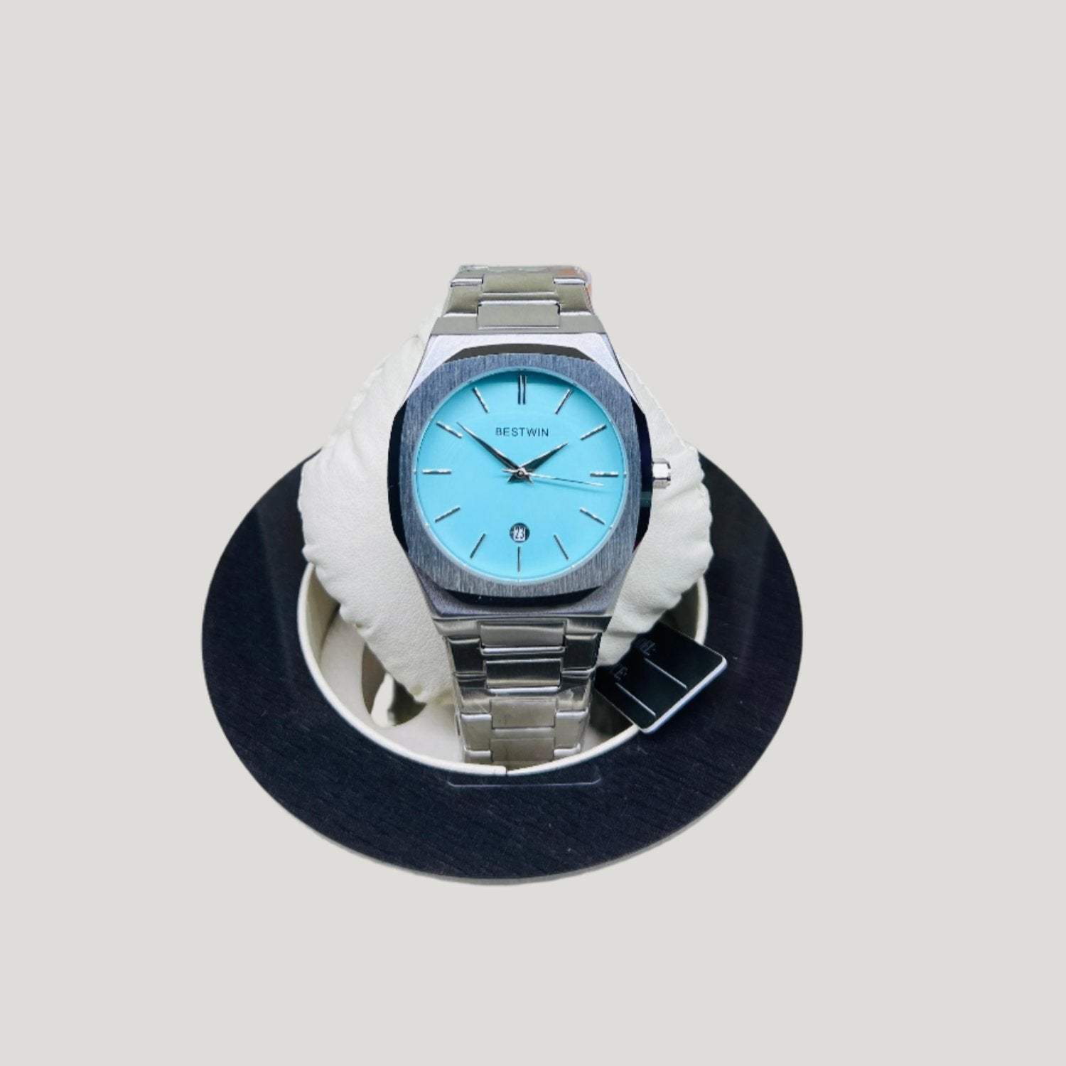 Silver Watch with Blue Dial - Biasworlds