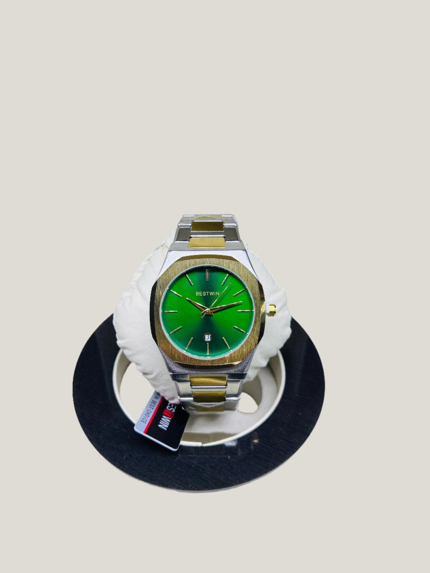 Golden Watch with Green Dial - Biasworlds