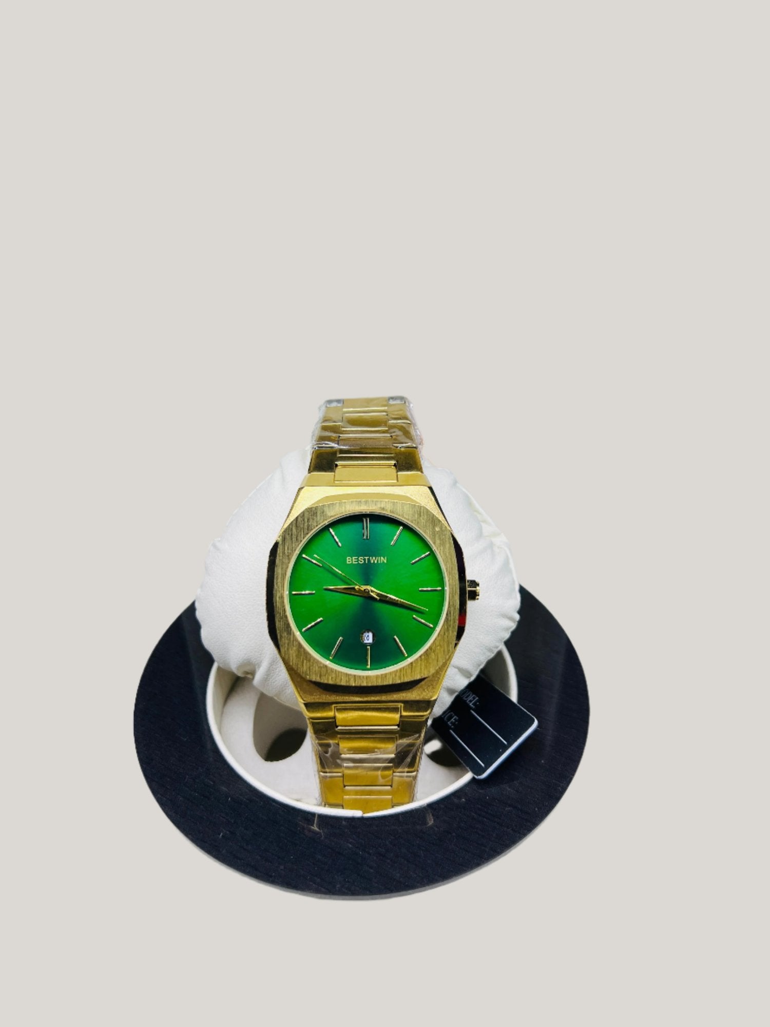 Golden Watch with Green Dial - Biasworlds